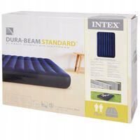 MATERAC DWUOSOBOWY DMUCHANY DO SPANIA PŁYWANIA DUŻY Intex 191x137x25cm