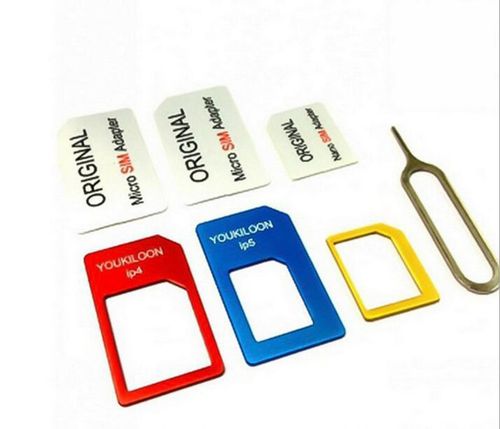 Adapter NANO MICRO SIM Iphone 5 Ipad HTC 4w1 + KEY na Arena.pl