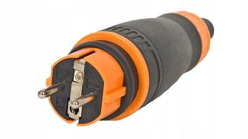 Wtyczka Gumowa 16A 230V IP44 hermetyczna ekskluzywna bezpieczna prosta na Arena.pl