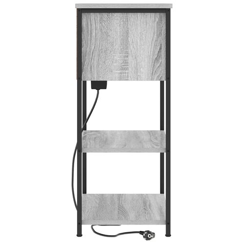 Szafka Nocna Szary dąb sonoma 55 x 31 x 76 cm na Arena.pl