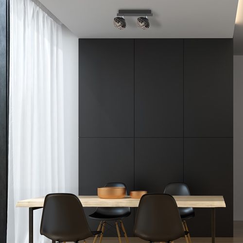 Lampa sufitowa LOGAN 2xE14 na Arena.pl