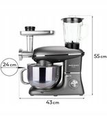 NOWY ROBOT KUCHENNY PLANETARNY MASZYNKA DO MIĘSA MIKSER BLENDER 2300W 6,2l