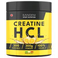 Bandini Creatine HCL Powder 300 g | Formuła przedtreningowa | Siła i moc