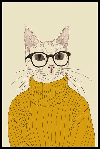 Plakat 40x60cm Intelektualista zdjęcie 2