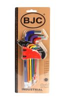 KLUCZE IMBUSOWE BJC 1,5-10mm 9pcs CrV