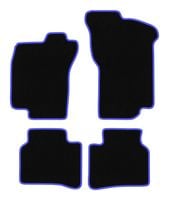 Dywaniki welurowe CARLUX-BLUE do Fiat Tempra 1990-1999 czarno-niebieskie