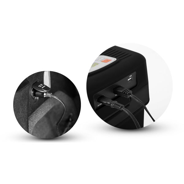 Lodówka turystyczna Berdsen Icemax 29 litry tryb ECO - czarna zdjęcie 13