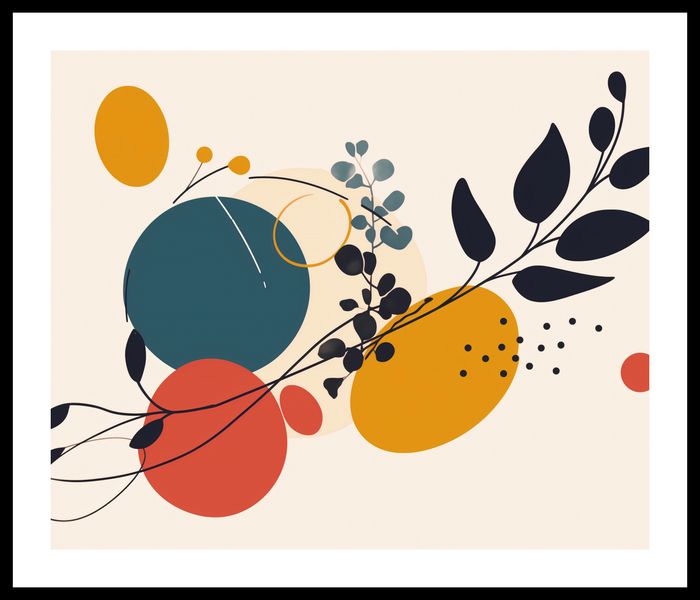 Plakat 60x50cm Kolaż Przyrody zdjęcie 3