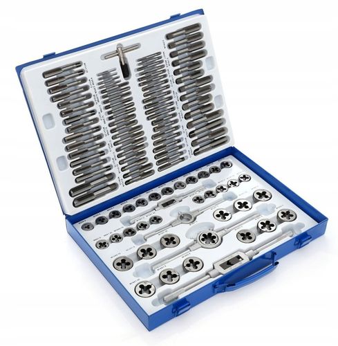 Narzynki gwintowniki kalibrowniki zestaw 110-el. na Arena.pl