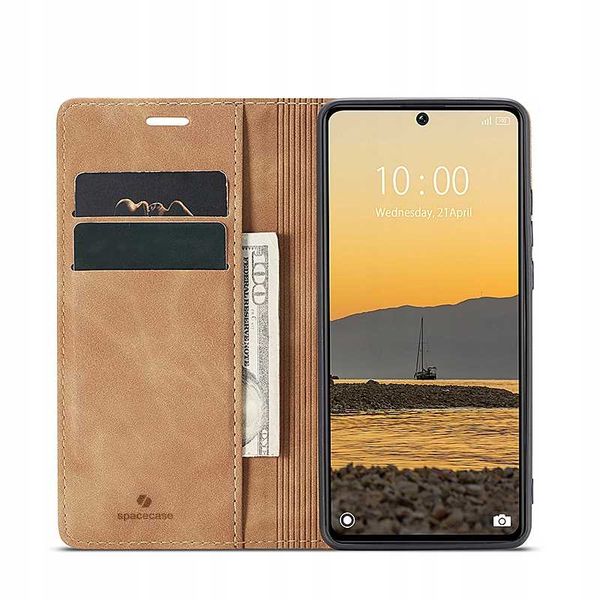 Spacecase Wallet Poco X6 / Rm Note 13 Pro 5G Light Brown zdjęcie 8