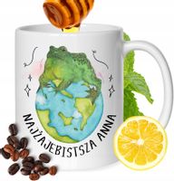 Kubek Dla Anny Koleżanki Przyjaciółki Prezent Z Nadrukiem Biały 330Ml
