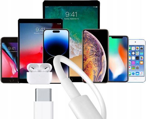 SZYBKA ŁADOWARKA USB-C 25W +KABEL 1,5M do IPHONE 15 16 16Pro Plus Pro Max na Arena.pl