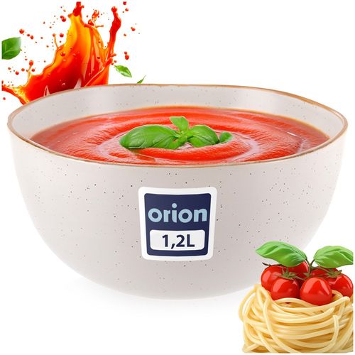 Miska ceramiczna beżowa 18 cm, 1,2 l na Arena.pl