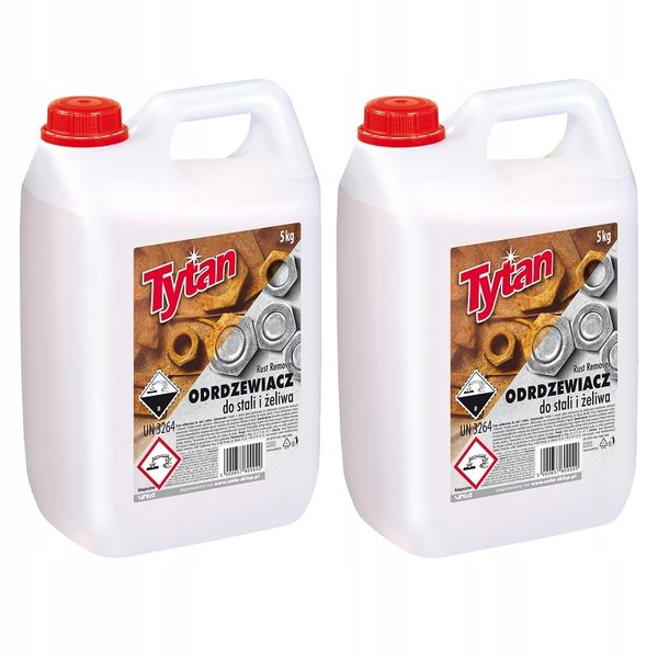 2 x Neutralizator rdzy do stali i żeliwa Tytan 5kg zdjęcie 1