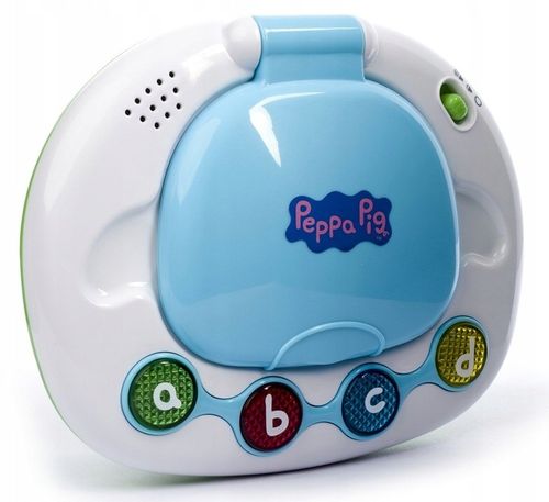 LAPTOP EDUKACYJNY DLA DZIECI po polsku INTERAKTYWNY KOMPUTER ŚWINKA PEPPA na Arena.pl