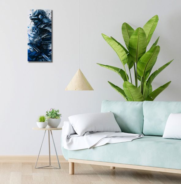 Obraz 20x50cm Samuraj w Błękicie zdjęcie 2