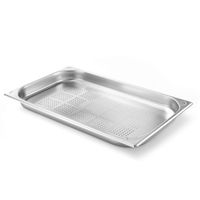 pojemnik gn 1/1 kitchen line perforowany wys. 65 mm - hendi 807125