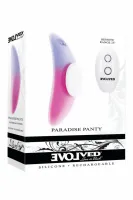 evolved paradise panty - dyskretna maszyna intymna z pilotem, silikonowa