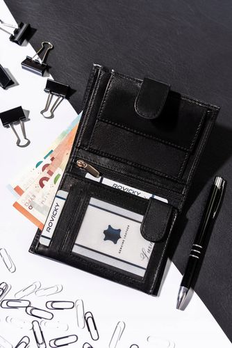 klasyczny, pionowy portfel męski ze skóry naturalnej - always wild na Arena.pl