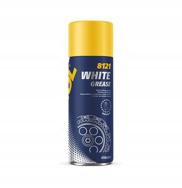Smar do łańcucha w sprayu White-Universal MANNOL 450ml 8121 zdjęcie 2