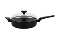 Patelnia tradycyjna z pokrywą Salto Silver 28 cm z powłoką non-stick NOIS