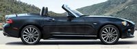 FIAT 124 SPIDER - Listwy CHROM na drzwi boczne dekoracyjne chromowane