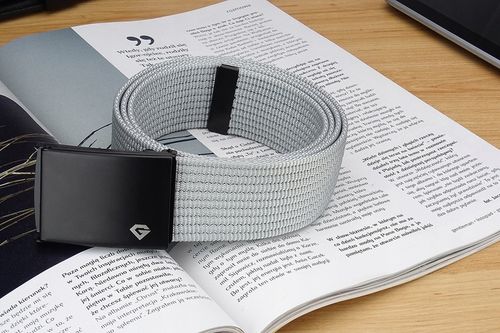 Paski 2x PARCIAK SZEROKI CZARNY+SZARY KLASYCZNE na Arena.pl