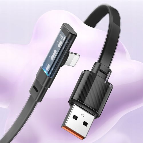 mcdodo kabel kątowy usb lightning płaski 36w do iphone 12 13 14 na Arena.pl