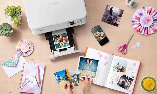 Biała Drukarka CANON Pixma TS5351 3w1 DRUK KOLOR DUPLEX SKAN WIFI TUSZE na Arena.pl