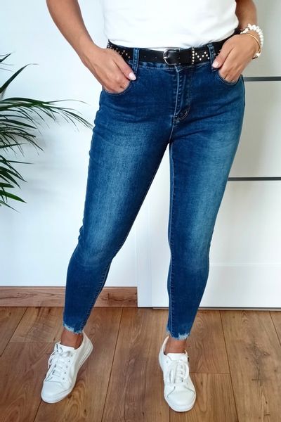 MS2 Jeansy M.SARA Push Up Z PASKIEM wyszczuplające r. 44 XXL (33, 34) zdjęcie 7