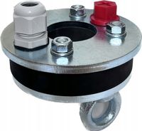 Głowica studzienna 125/40 stalowa, ocynk, dekiel, do studni głębinowej