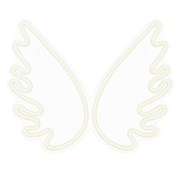 Neon PLEXI LED SKRZYDŁA białe FPNE09X Forever Light