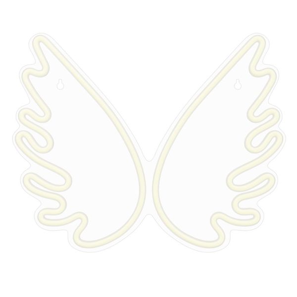 Neon PLEXI LED SKRZYDŁA białe FPNE09X Forever Light zdjęcie 1