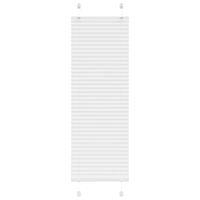 Roleta plisowana biała 50x100 cm Szerokość tkaniny 49,4cm