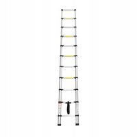 Drabina aluminiowa teleskopowa Kraft&Dele, 10 stopni, 320 cm, max 150kg