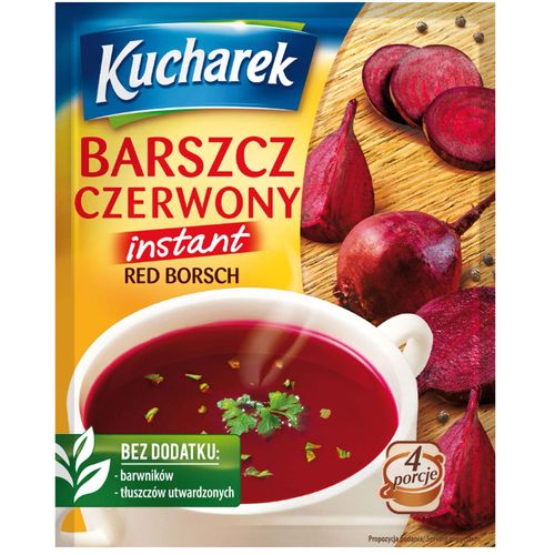Kucharek ZUPA BARSZCZ CZERWONY instant 48g na Arena.pl