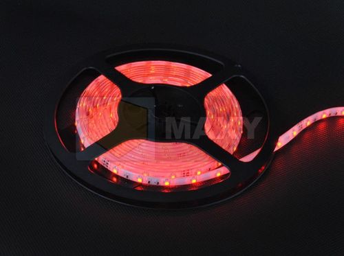 Taśma LED 5m + programator + zasilacz Czerwony na Arena.pl