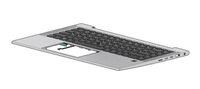 HP SPS-TOP COVER W/KBD UMA BL