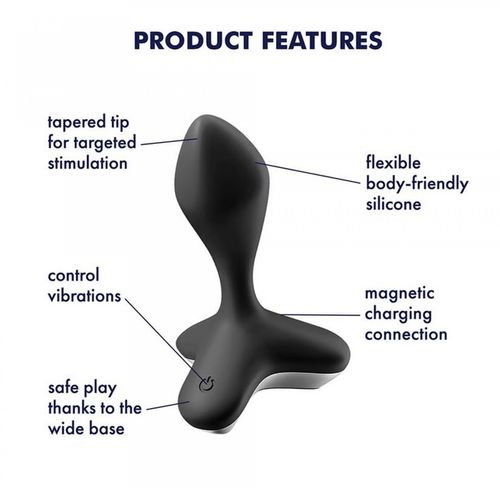 Plug Vibrator Game Changer (Black) na Arena.pl