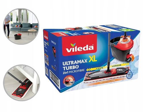 Mop obrotowy Vileda Ultramax TURBO XL na Arena.pl