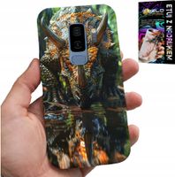 ETUI DO SAMSUNG GALAXY S9 PLUS - DINO DINOZAUR TRICERATOPSEM FUTERAŁ
