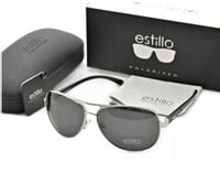 Okulary Pilotki PRZECIWSŁONECZNE Polaryzacyjne UV Męskie Damskie + Gratisy