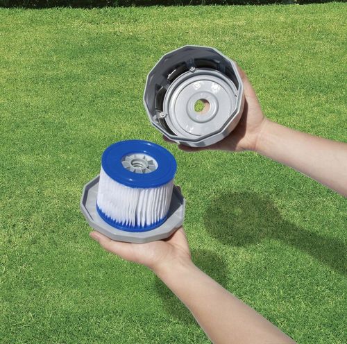 8x Filtr do pompy basenu JACUZZI LAY Z SPA Bestway 60311 typ VI na Arena.pl