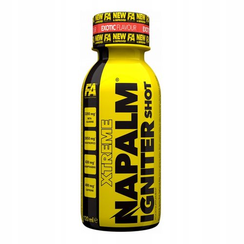 FA Napalm Igniter Juice Shot 12 x 120 ml smak egzotyczny Przedtreningówka na Arena.pl