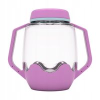 Rozwojowy Świecący Słoik Sensoryczny do Napełniania Wodą Glo Pals, Fiolet