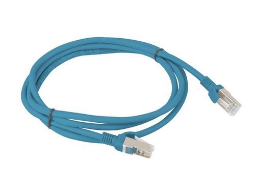 PATCHCORD KAT.5E FTP 1.5M NIEBIESKI FLUKE PASSED LANBERG na Arena.pl