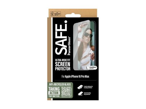 SAFE by PanzerGlass Screen Protector iPhone 16 Pro Max | Ultra-Wide Fit na Arena.pl