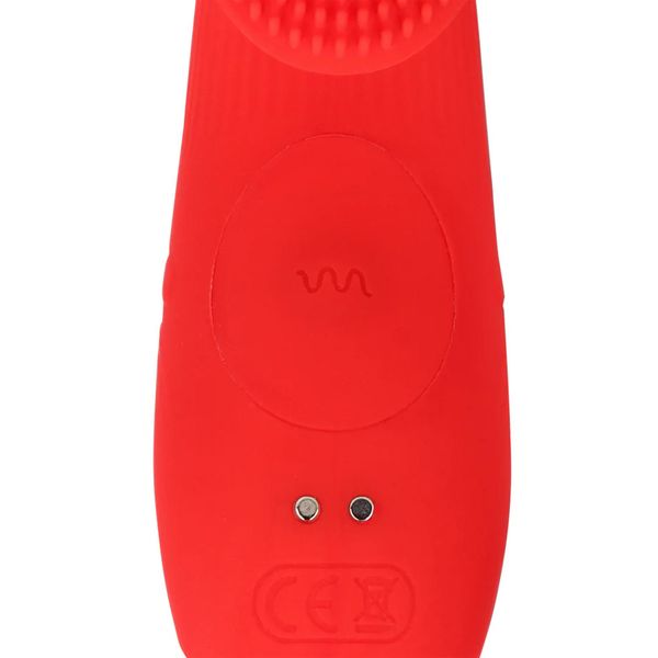 Textured Finger Vibrator - Sunrise Red zdjęcie 7
