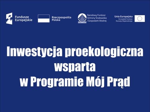 Tabliczka A4 MÓJ PRĄD FOTOWOLTAIKA WYMÓG na Arena.pl