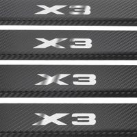 Listwa progowa BMW X3 G01 Stal nierdzewna 304 carbon 4szt